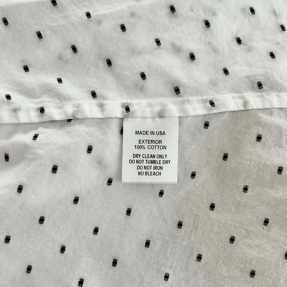 Lisa Marie Fernandez Polka Dot Cotton Midi Shirtdress M - Picture 7 of 7